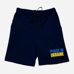 Шорти SmileTime Патріотична Peace in Ukraine LL34-02-1.2.3 134 см Темно-сині (2000000102054)