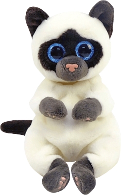 М'яка іграшка TY Beanie Bellies Сіамська кішка Miso (40548)