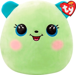 М'яка іграшка TY Squish-a-boos Зелений ведмедик Clover 20 см (39227)