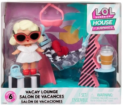 Ігровий набір з лялькою L.O.L. Surprise! Маленькі кімнатки – Лаунж-зона головної героїні (583790)