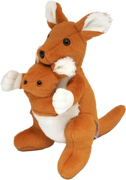 М'яка іграшка Tigres Кенгуру з дитинчам 26 см (ИГ-0146)