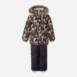 Зимовий комплект (куртка + напівкомбінезон) Lenne Riona 22320 A/4220 92 см Чорний