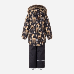 Зимовий комплект (куртка + напівкомбінезон) Lenne Riona 22320 A/4220 92 см Чорний