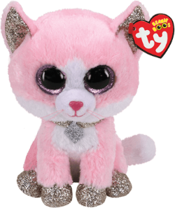 М'яка іграшка TY Beanie Boos 36489 Кіт Fiona 25 см (36489) (08421364893)