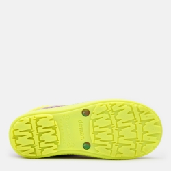 Гумові чоботи для дівчинки утеплені Demar Hawai Lux Print Exclusive 0449 EA 28-29 Рожеві з жовтим