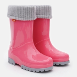 Гумові чоботи для дівчинки Demar Twister Lux 0407F 28-29 Рожеві