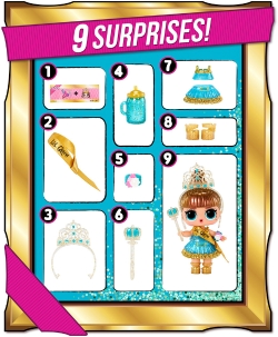 Ігровий набір із лялькою L.O.L. Surprise! Queens Королеви  (579830)