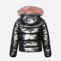 Куртка зимова дитяча Minoti Vibin 4 37180TEN 134-140 см Срібна