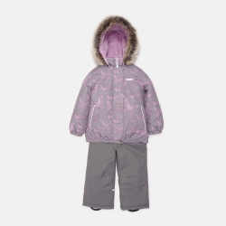 Зимовий комплект (куртка + напівкомбінезон) Lenne Riona 22320 A/3700 104 см Сірий