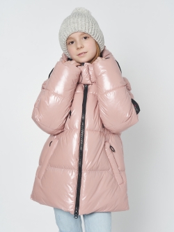 Куртка зимова дитяча Evolution 09-ЗД-21 146 см Пудра