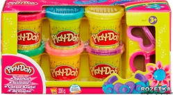 Набір пластиліну Play-Doh Блискуча колекція з 6 баночок (A5417)